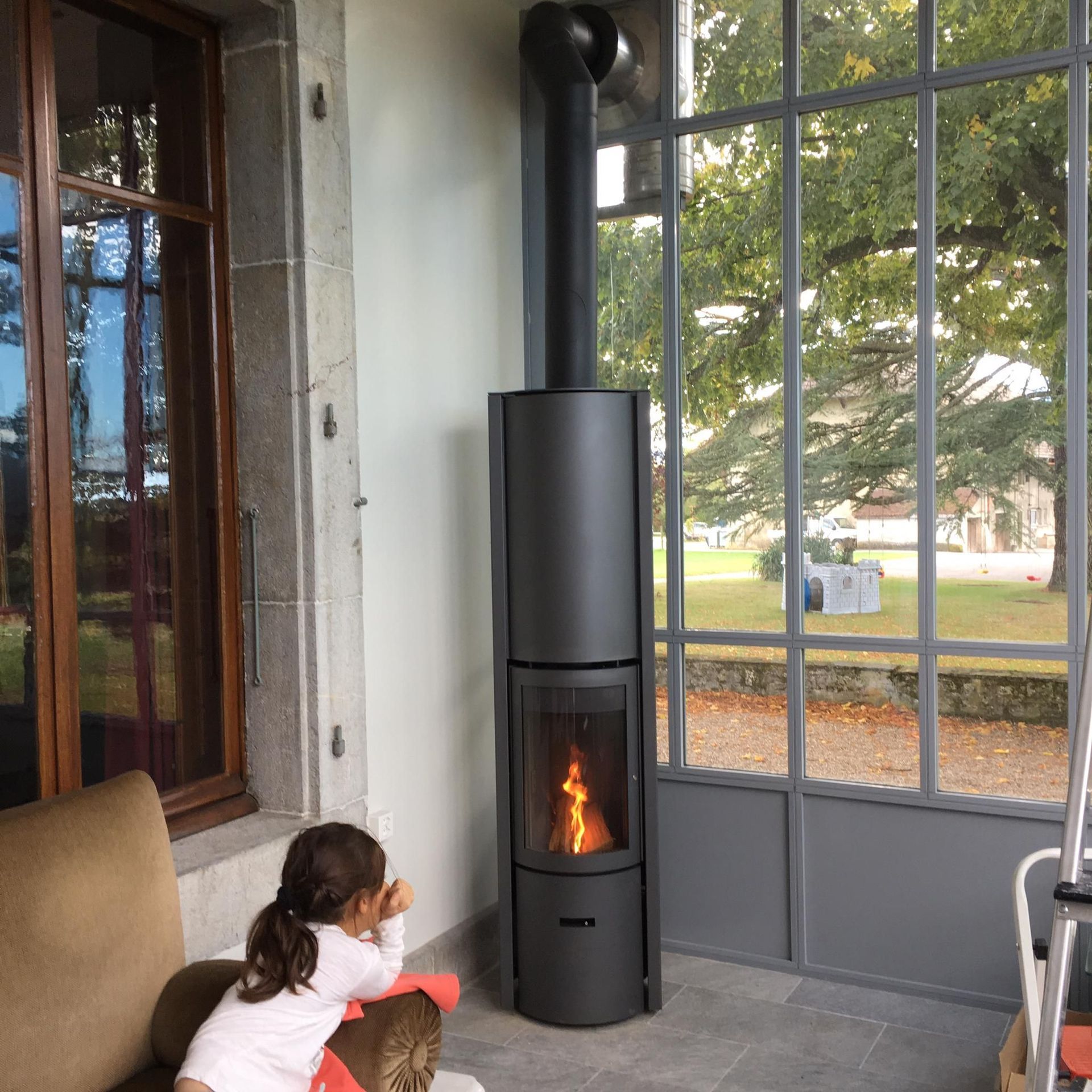 Serafim Merlo Genève - cheminée - poêle