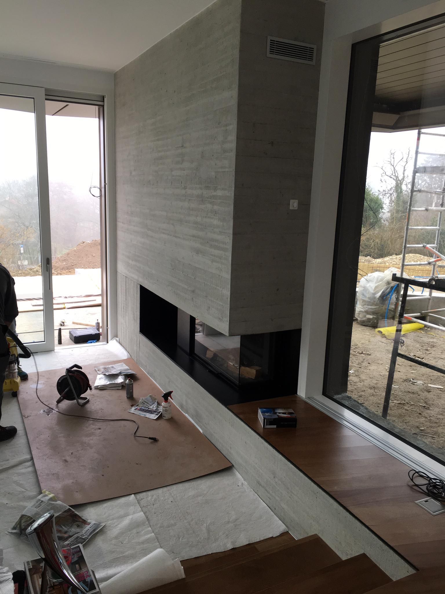 Serafim Merlo Genève - cheminée - poêle