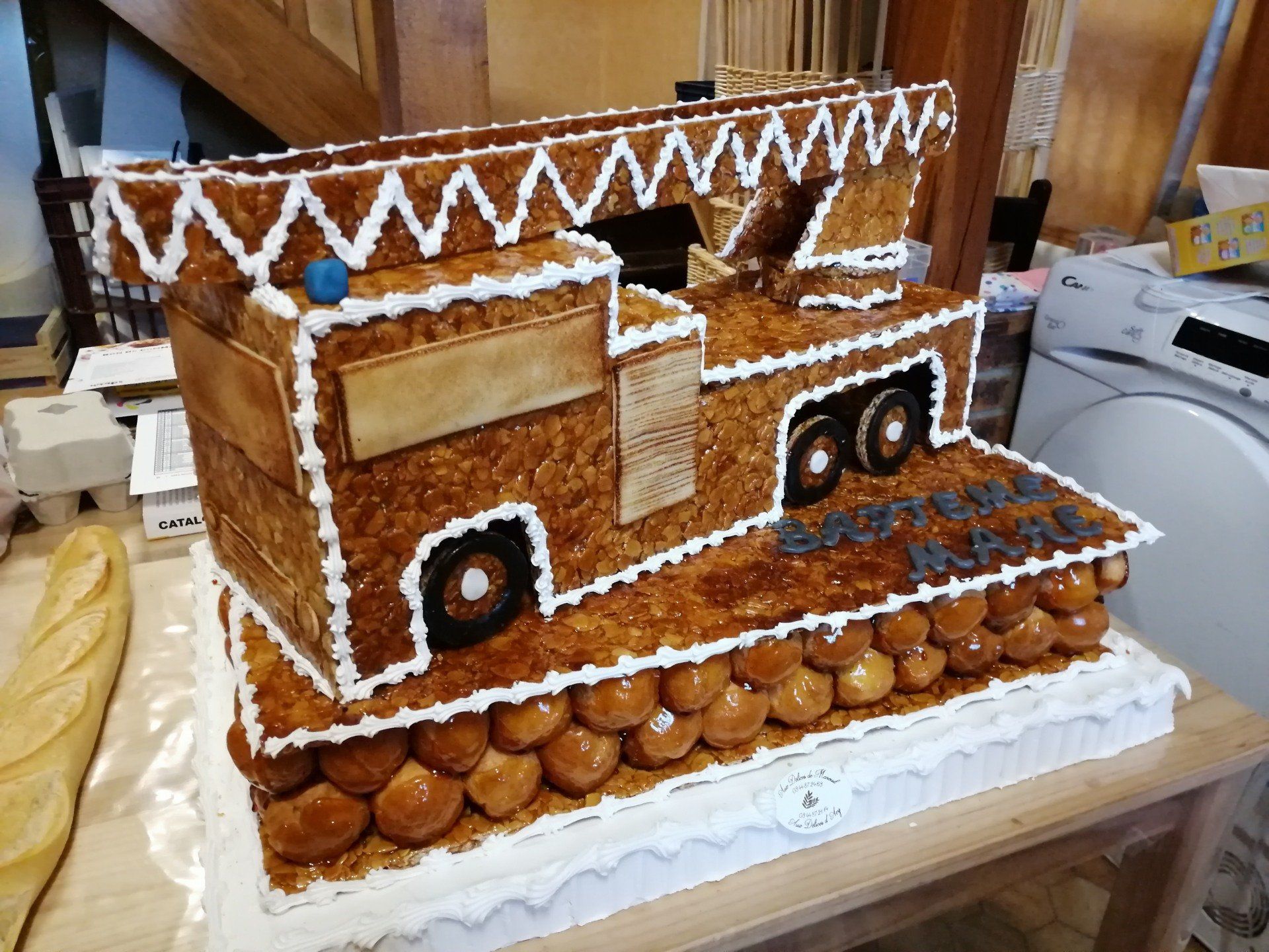 Pièce montée en camion