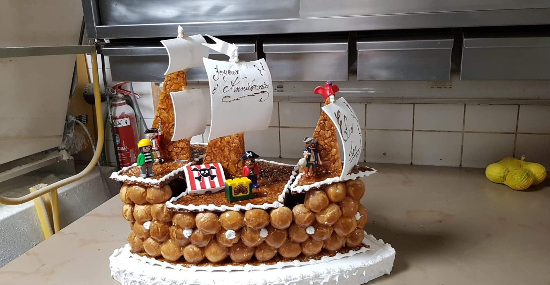 Pièce montée en choux