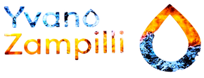 Le nom yvano zampilli est sur fond noir