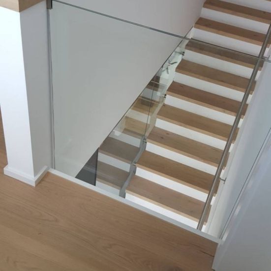 Glasdusche ebenerdig