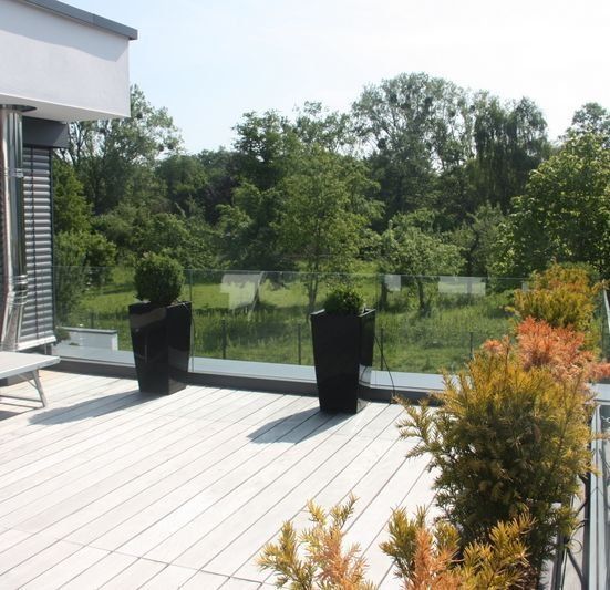 Glasdusche ebenerdig