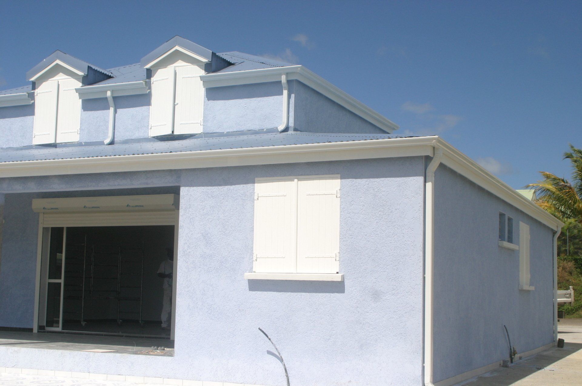 Installation de gouttières