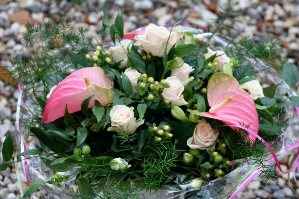 Blumenstrauß Roa mit Rosen