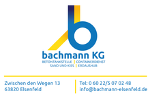 Bachmann KG Elsenfeld – Logo