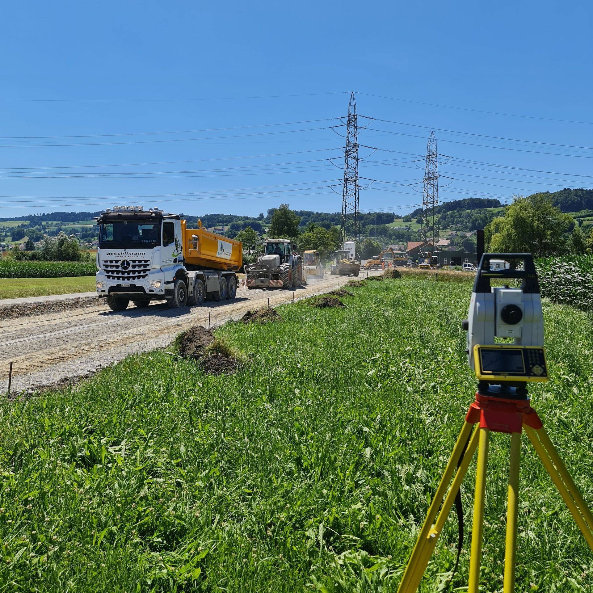 Bodenstabilisierung Konventionell - Renatec AG in Busswil BE