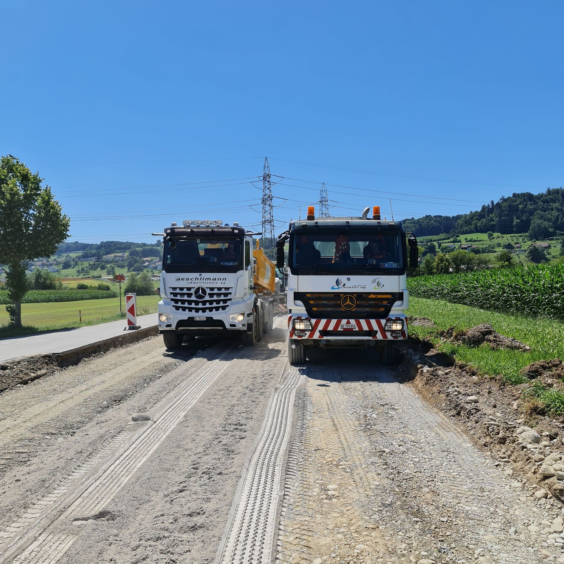 Kaltrecycling - Renatec AG in Busswil BE