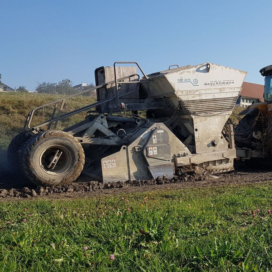 Bodenstabilisierung Staubfrei - Renatec AG in Busswil BE