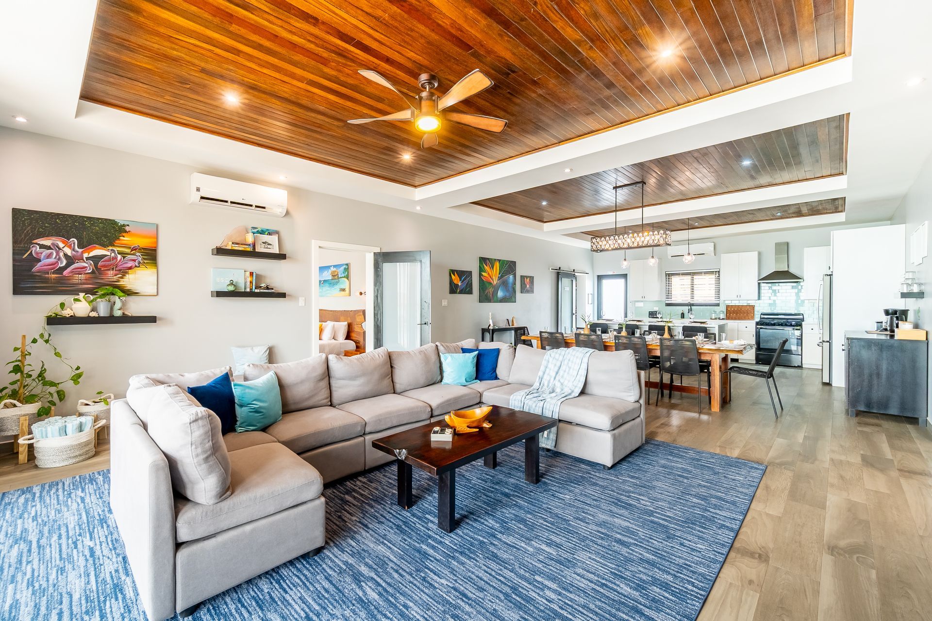 Villa Interior and Pool