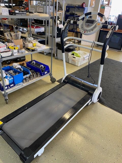 Käytetty juoksumatto Laaksojen Konekirppiksellä.