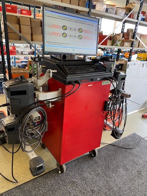 Käytetty suuntauskone Laaksojen Konekirppiksellä.