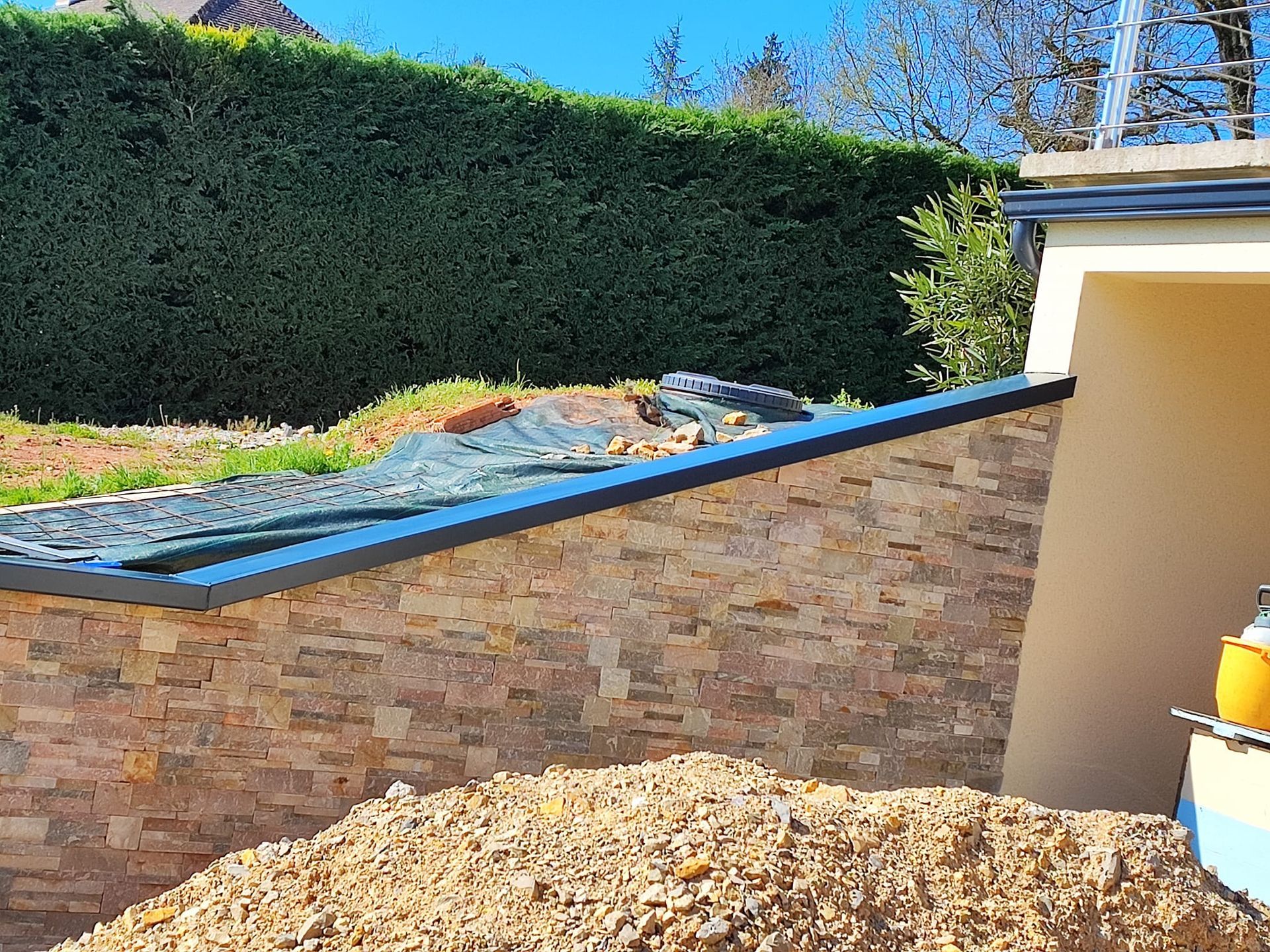 Muret et pose de couvertine