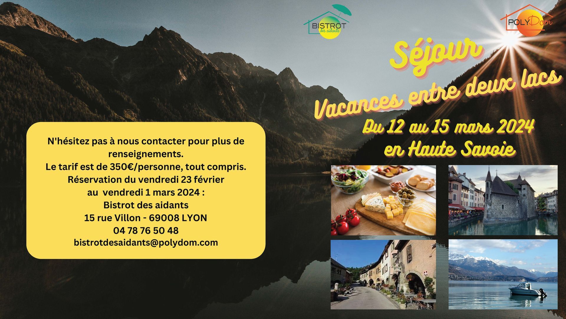 Affiche d'un séjour : 