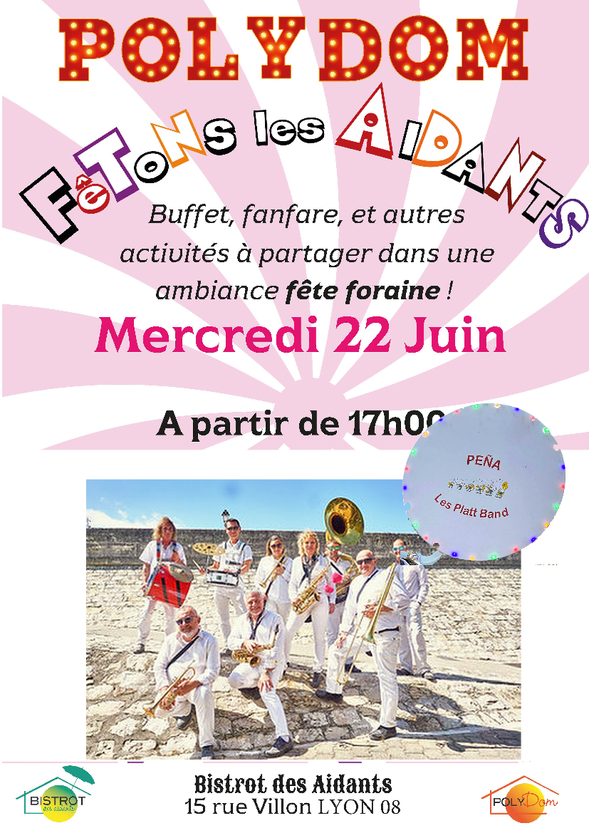 Affiche pour une fête dédiée aux aidants 2