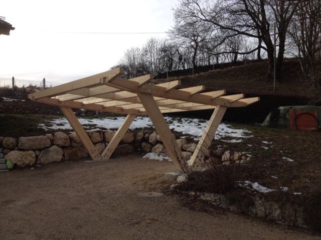 maisonnette jardin - Bovy Menuiserie Charpente