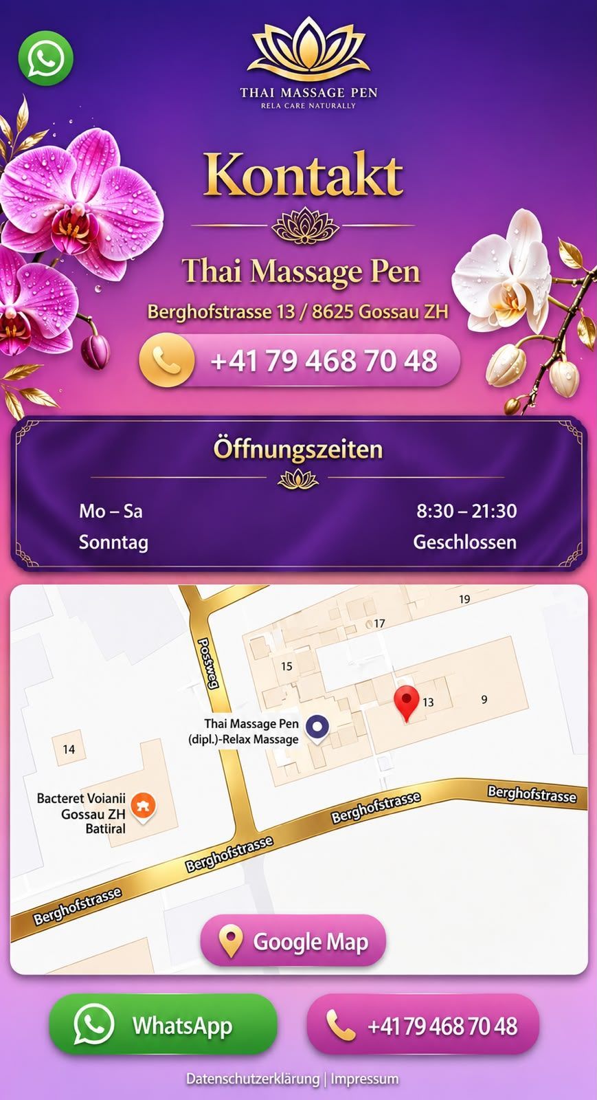 Kartenansicht mit einer roten Markierung in der Nähe von Gebäuden und Straßen, einschließlich einer Moschee-Beschriftung.