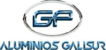 Un logotipo para una empresa llamada Aluminos Galisur