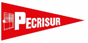 Un banderín rojo con la palabra pecrisur en él.