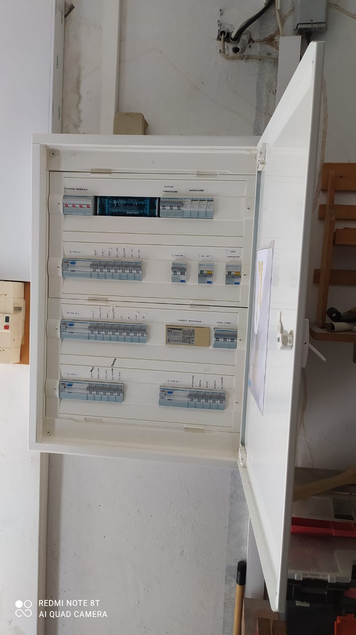 Mise en conformité de tableau électrique