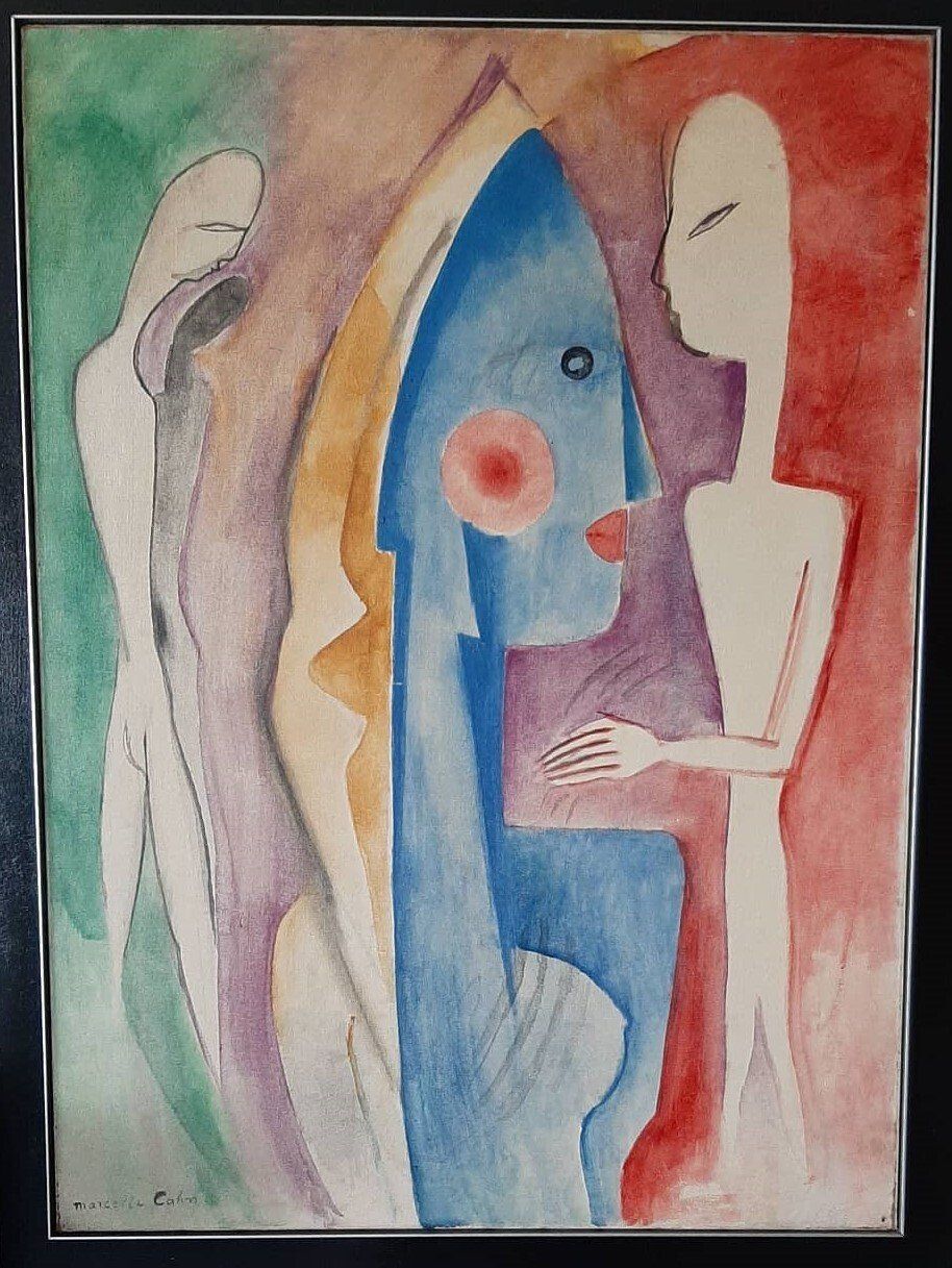 Une peinture colorée