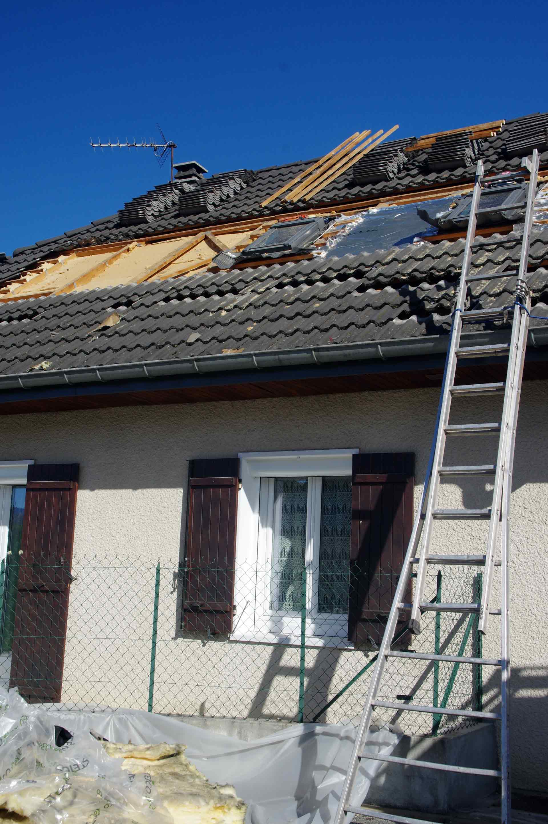 Isolation de toiture sur mesure