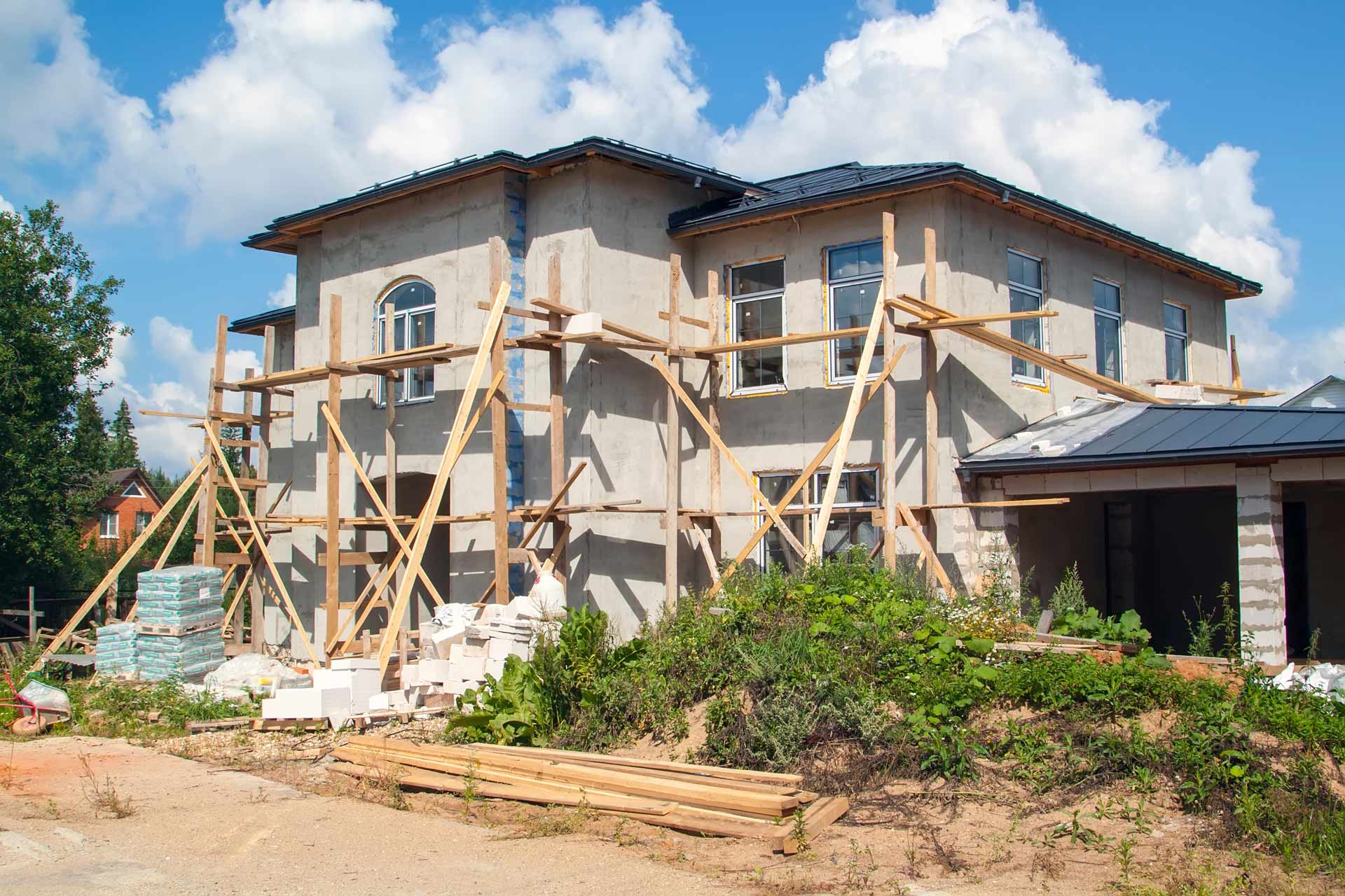 Agrandissement d'une maison