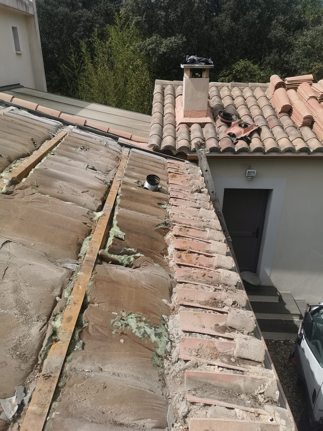 Rénovation de couverture en tuile