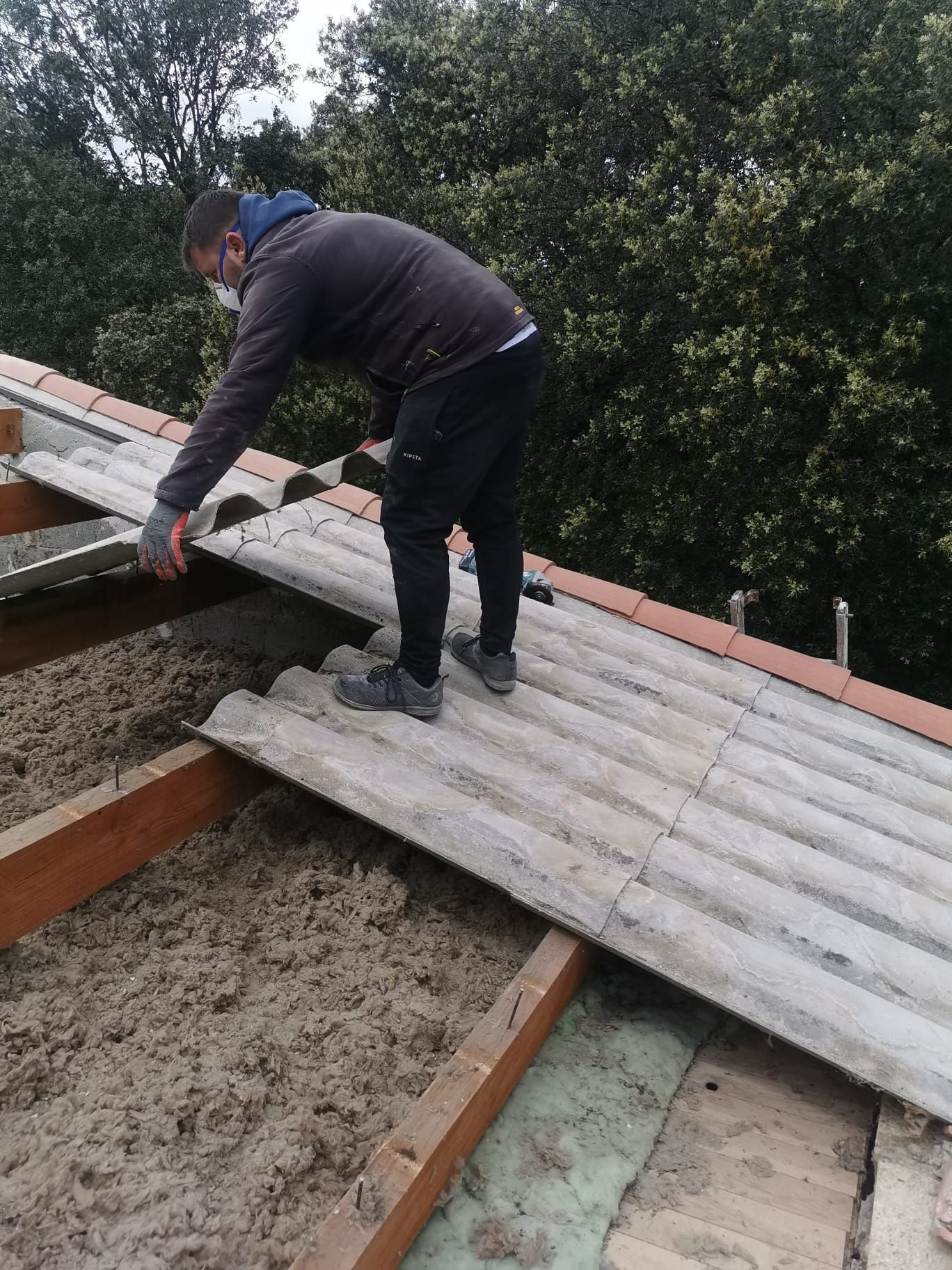 Rénovation de toiture en éverties