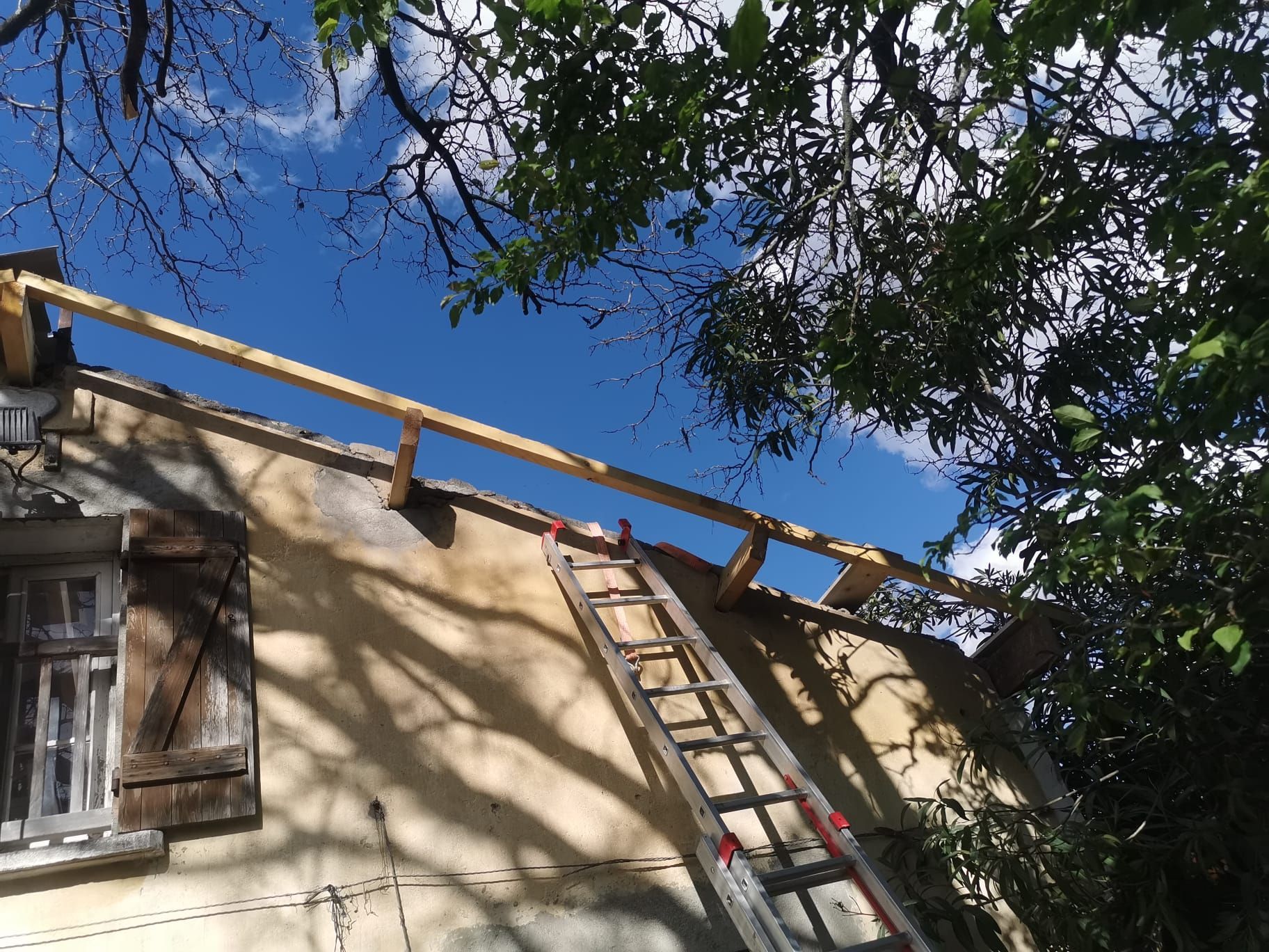 Travaux de rénovation de couverture