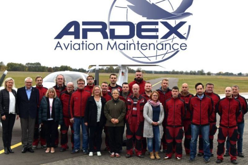 Mitarbeiter ARDEX Aviation Maintenance GmbH