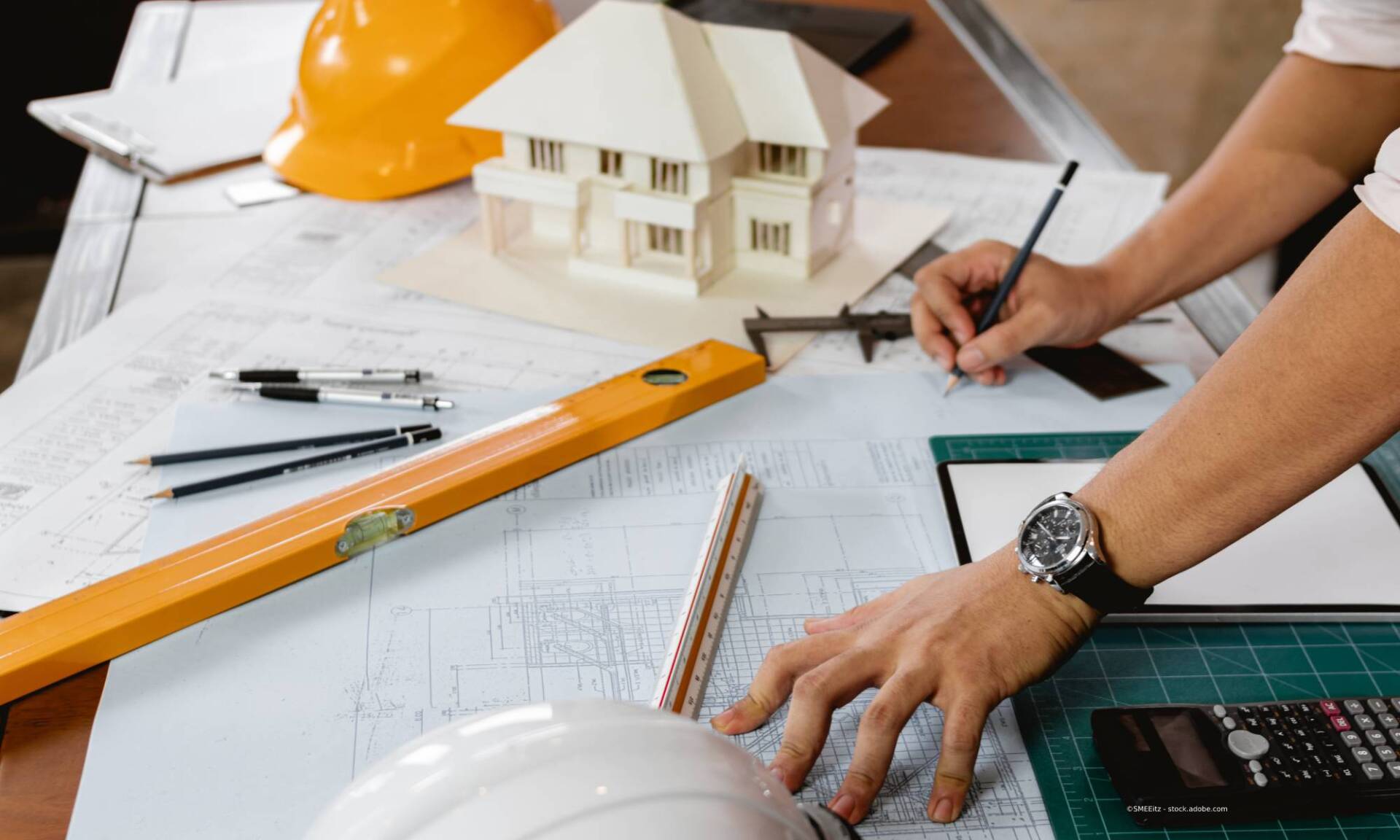 Ingenieur bei der Arbeit