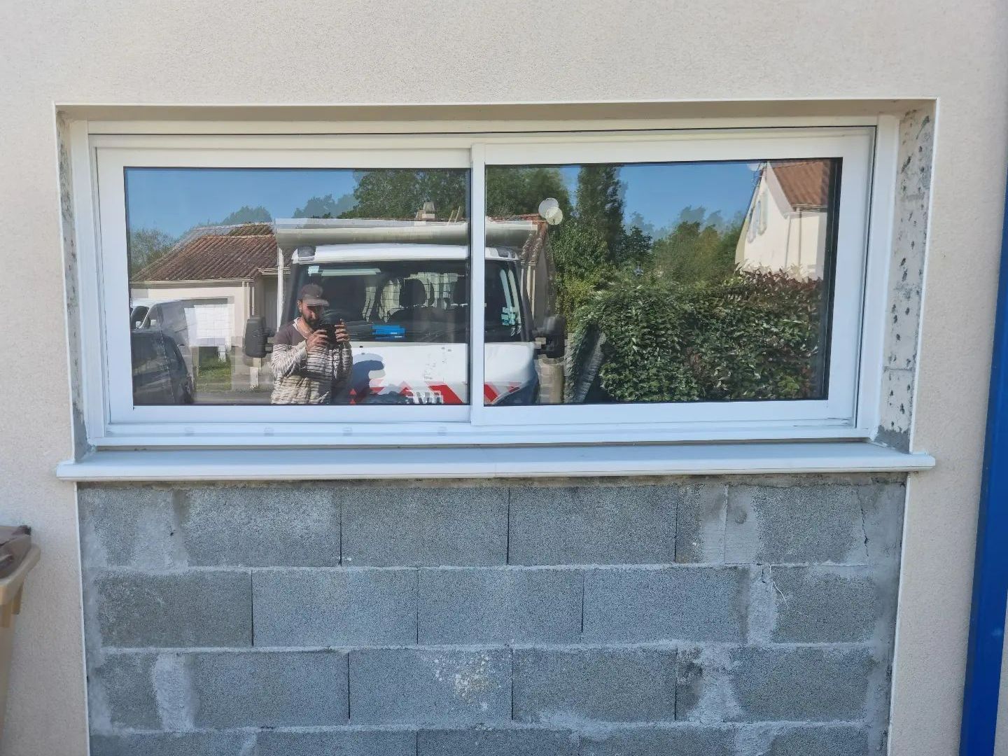Fenêtre ajoutée dans un mur