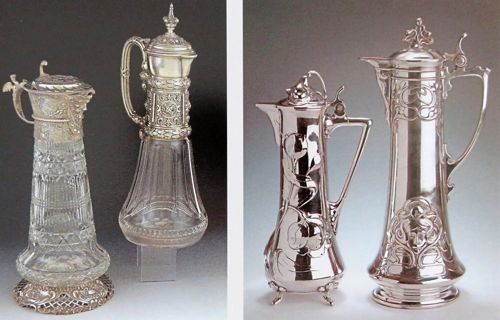 Nachlässe Silberkannen