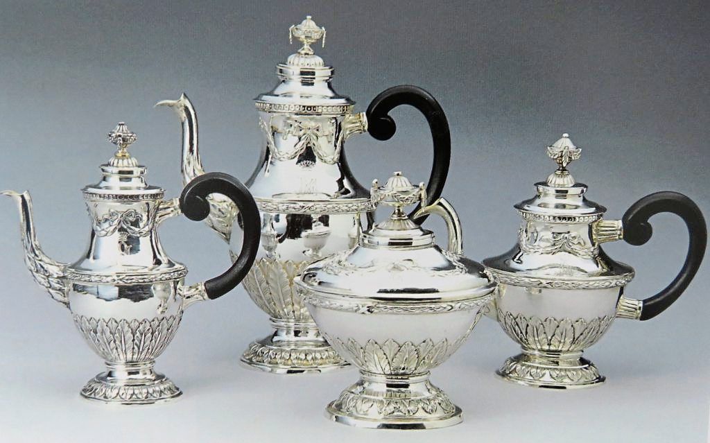 sammlerobjekte silberne Kann