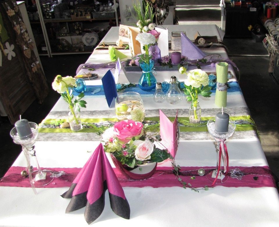 feierlich gedeckter Tisch