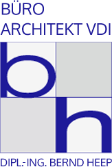 Dipl. - Ing. Bernd Heep Architekt VDI | K&ouml;ln | Logo