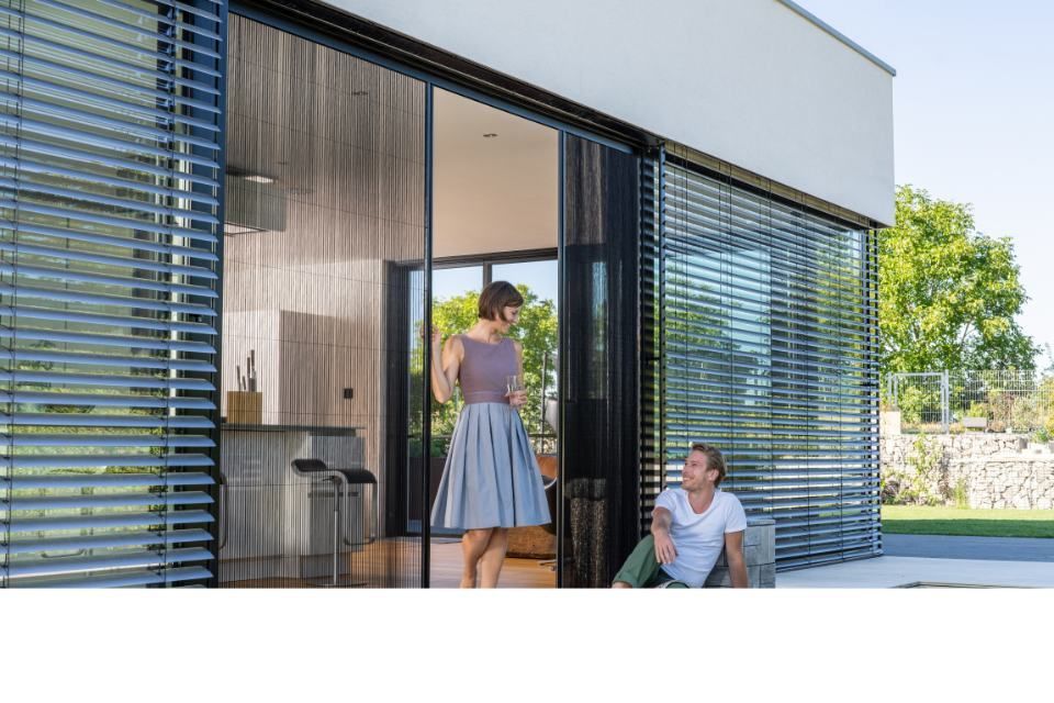 Außenliegender Sonnenschutz