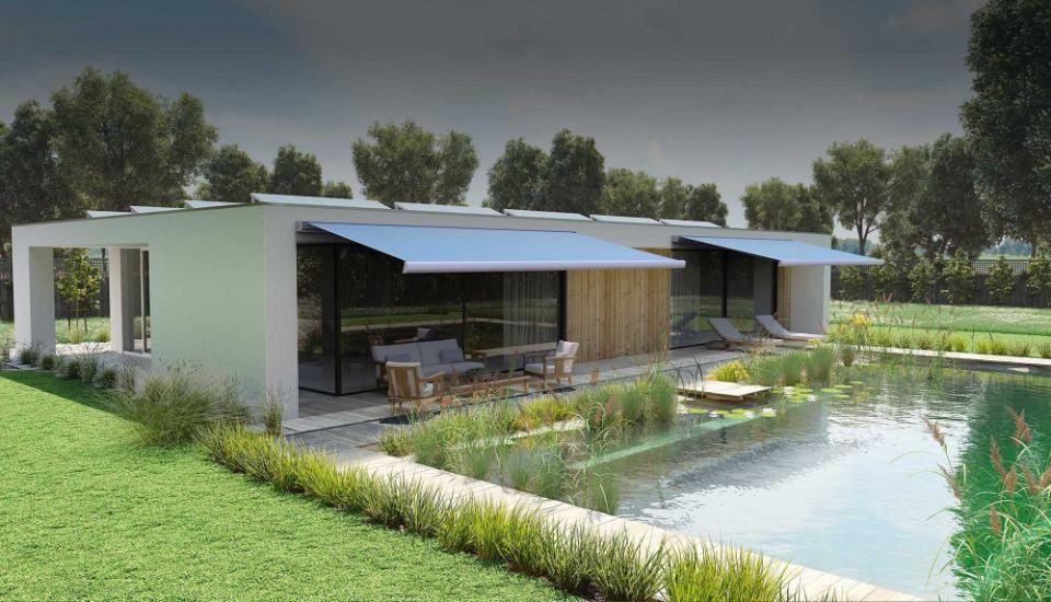 Außenliegender Sonnenschutz