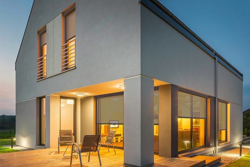 Außenliegender Sonnenschutz