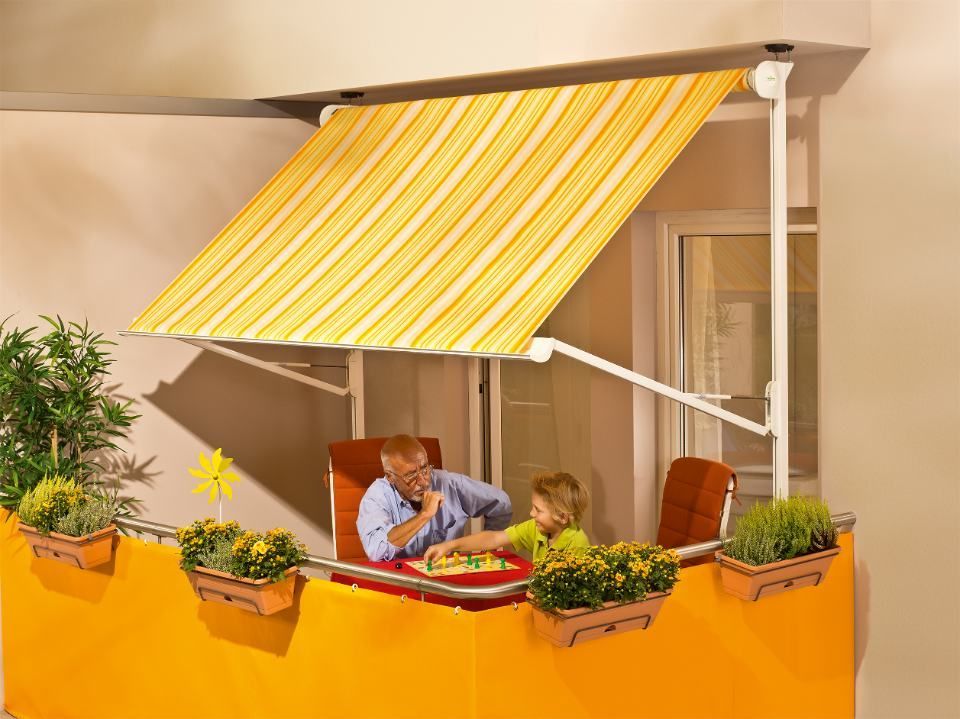 Außenliegender Sonnenschutz