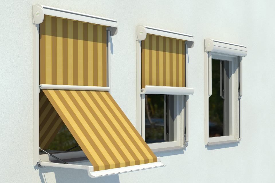 Außenliegender Sonnenschutz