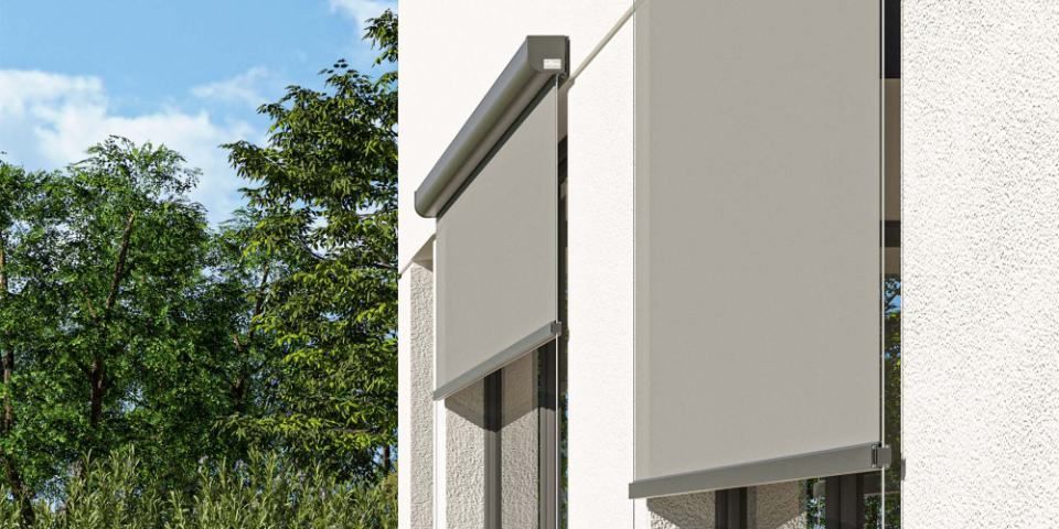 Außenliegender Sonnenschutz