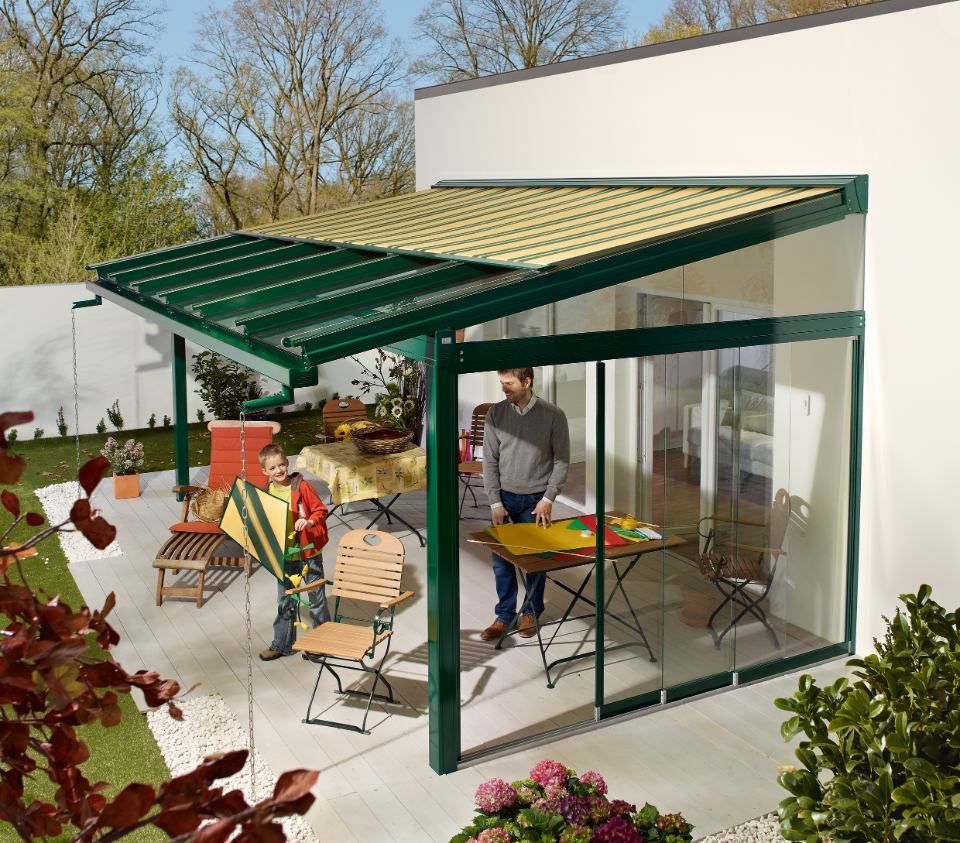 Außenliegender Sonnenschutz