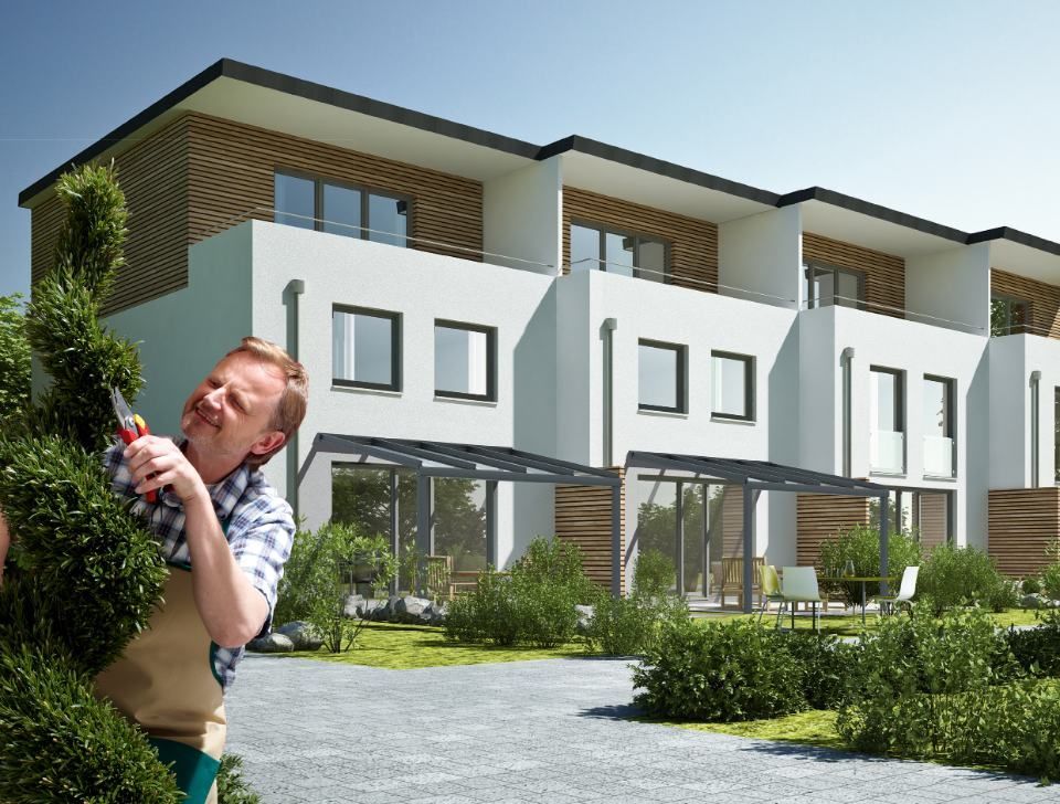 Außenliegender Sonnenschutz