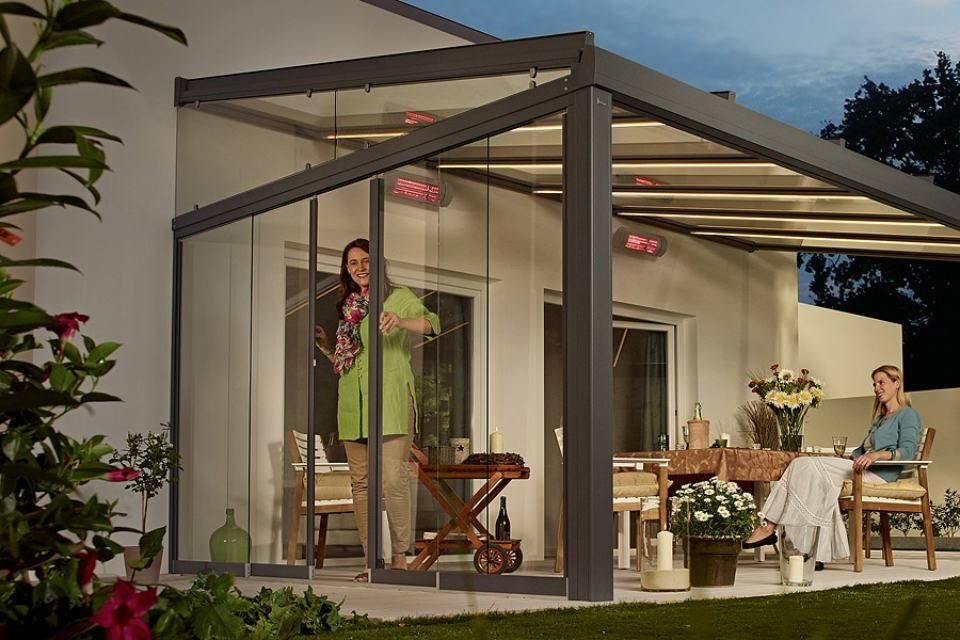 Außenliegender Sonnenschutz