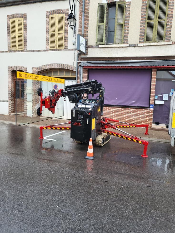 Remplacement vitrage avec Glasboy