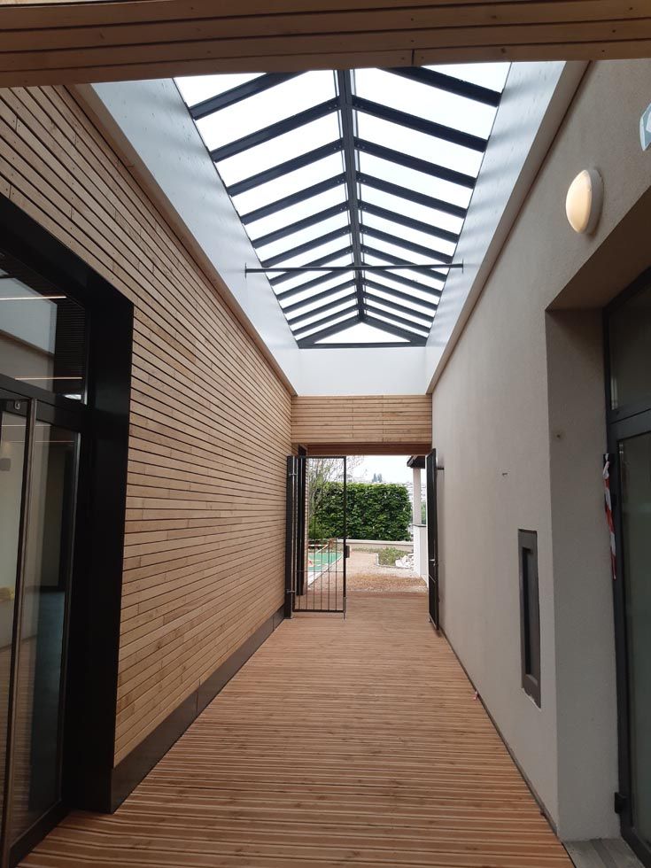 Verriere aluminium SCHUCO