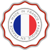 Drapeau de la France pour indiquer la fabrication française