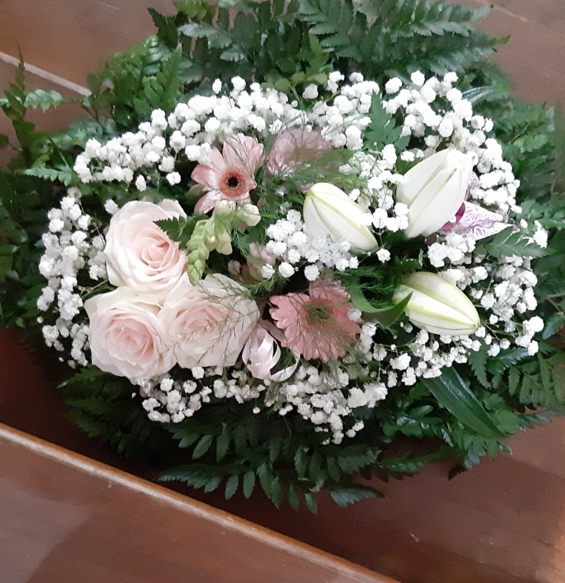 Bouquet rond artisanal